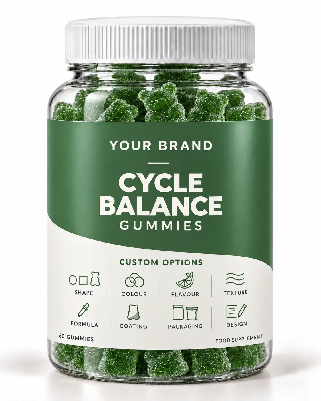 Cycle Balance Gummies — Private Label Vitamin Gummies von Nutrade