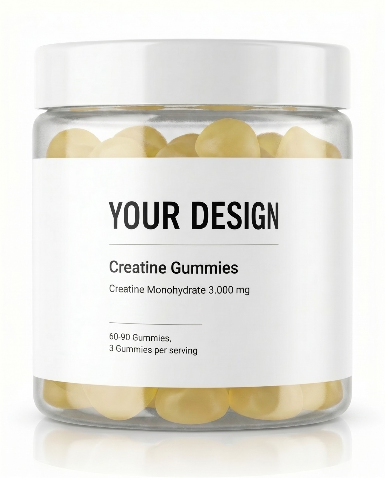Creatine Gummies - View 2 - Private Label Vitamin Gummies by Nutrade