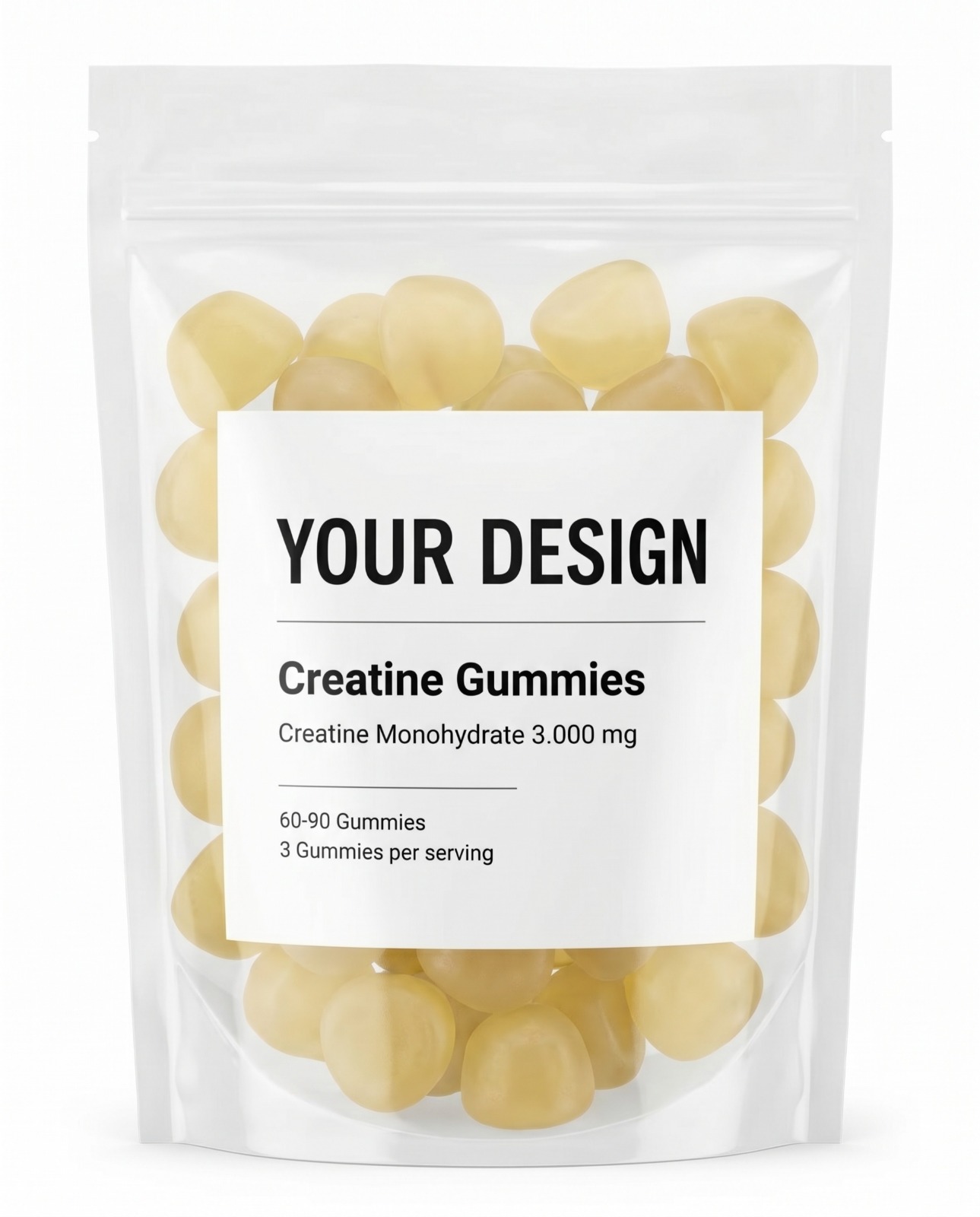 Creatine Gummies - Private Label Vitamin Gummies by Nutrade