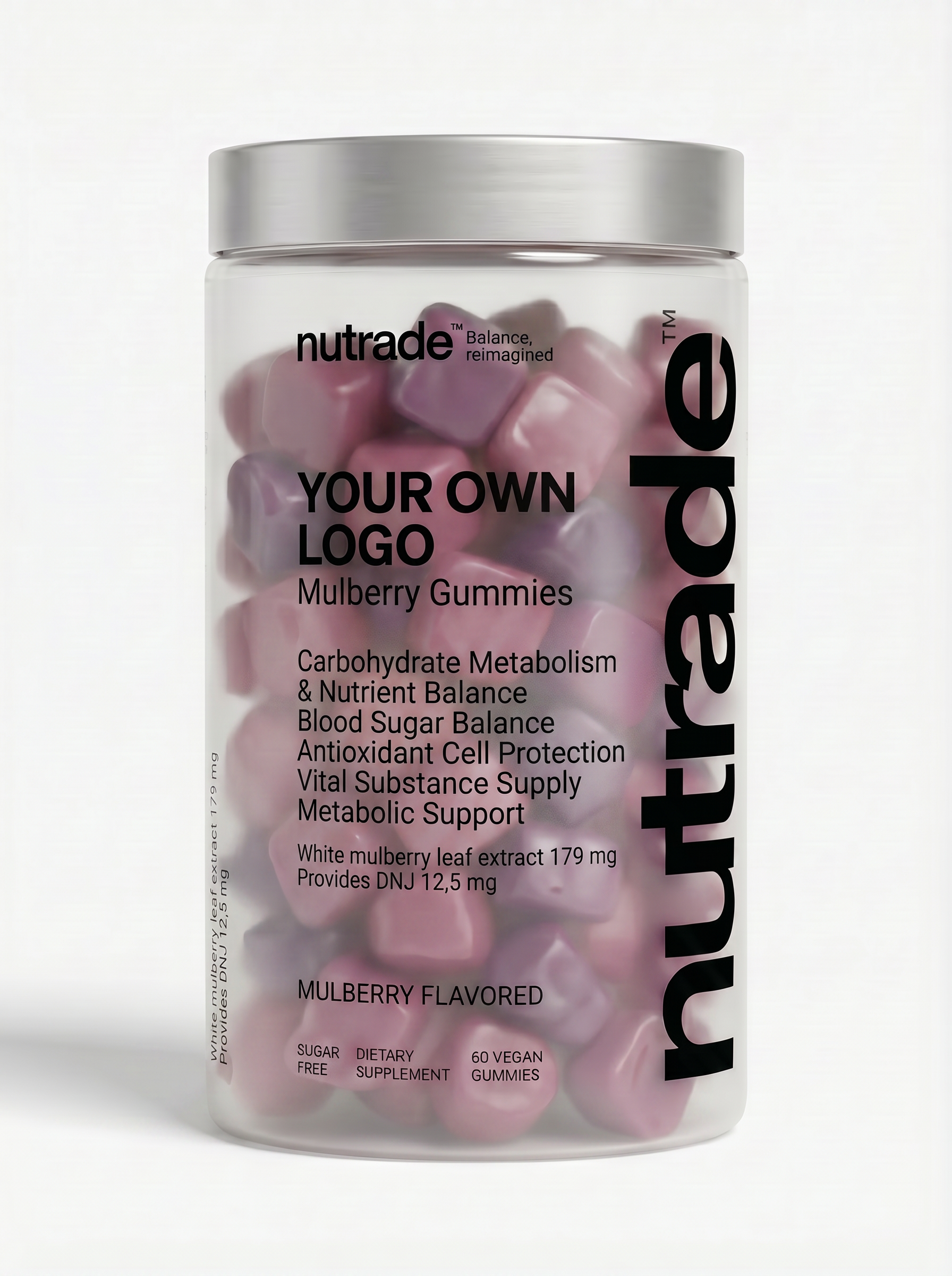 White-Label Maulbeer Gummis - Private Label Vitamin Gummies von Nutrade