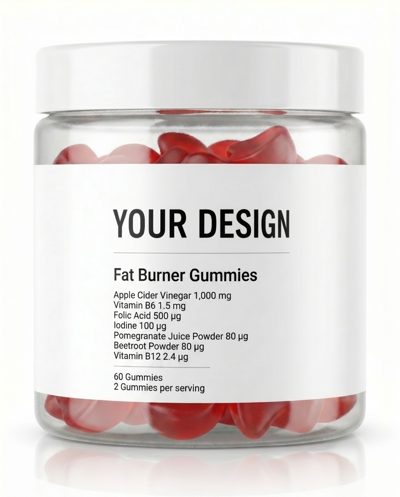 Fat Burner Gummies - View 2 - Private Label Vitamin Gummies by Nutrade