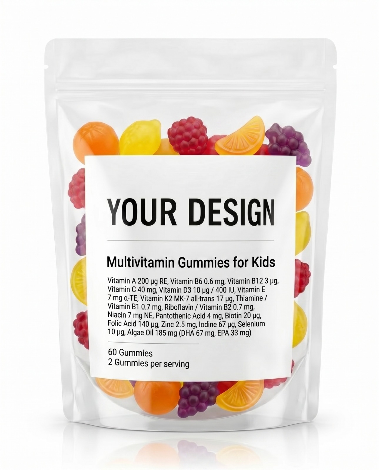 Multivitamin Gummies for Kids - Private Label Vitamin Gummies by Nutrade