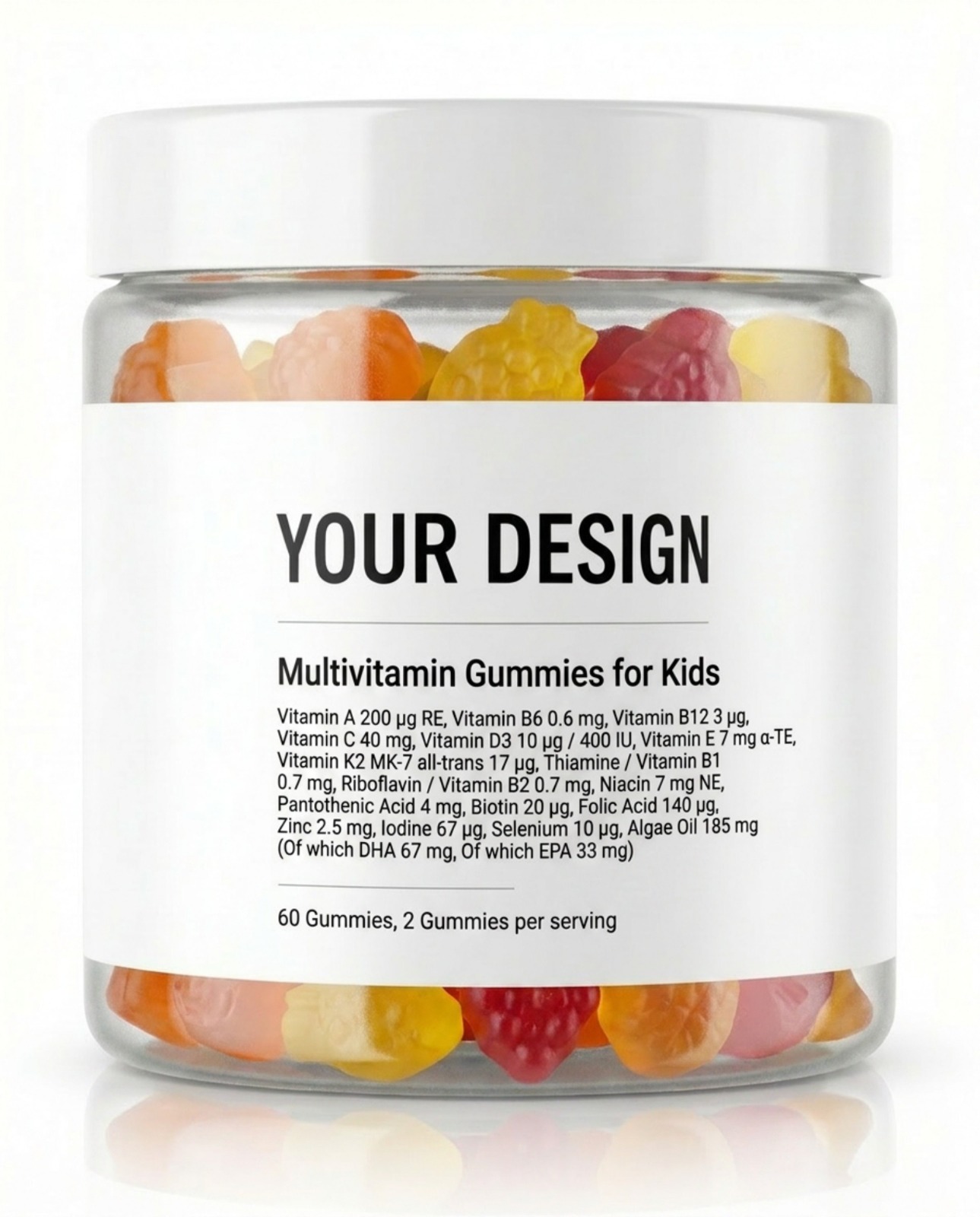 Multivitamin Gummies for Kids - View 2 - Private Label Vitamin Gummies by Nutrade