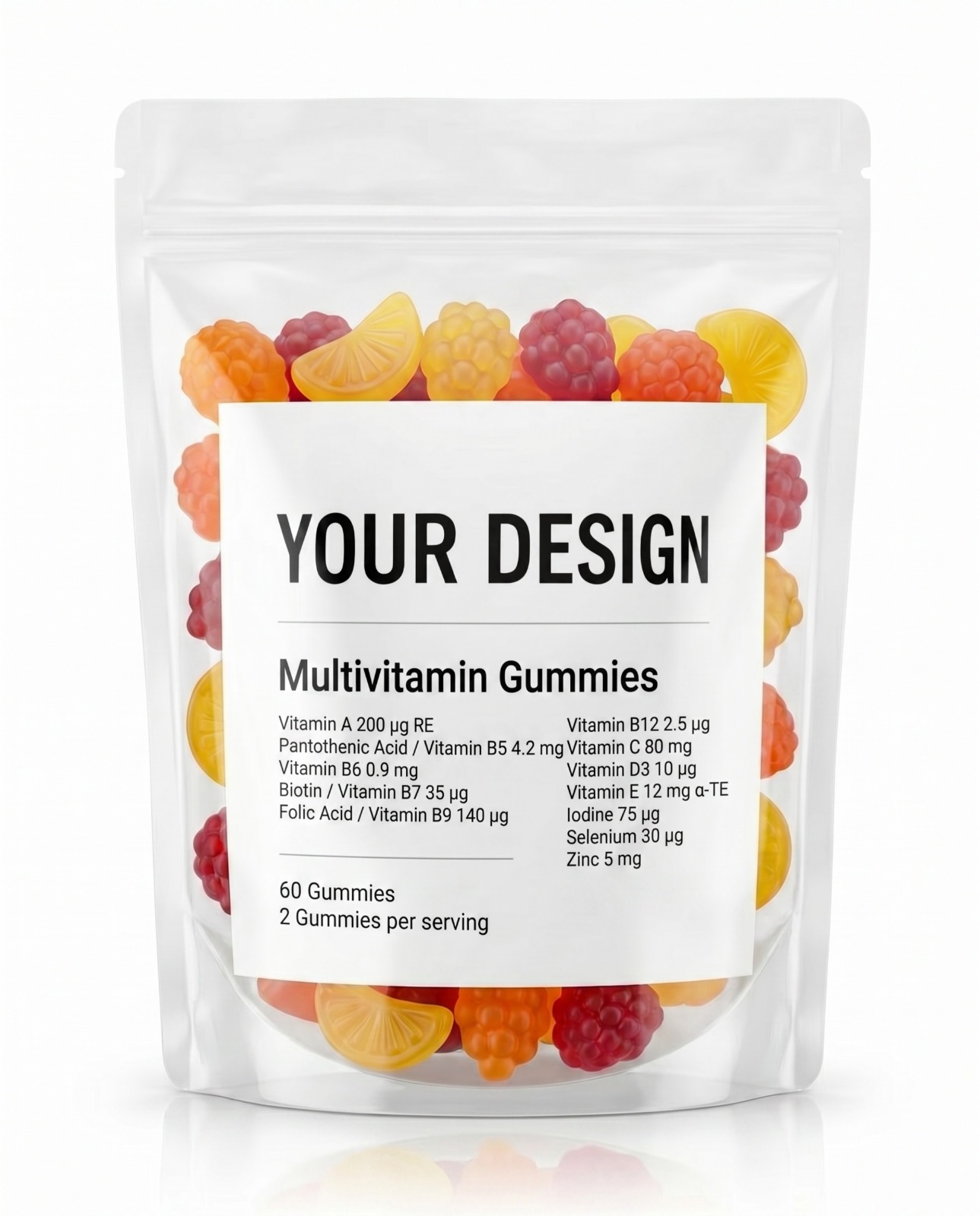 Multivitamin Gummies - Private Label Vitamin Gummies by Nutrade