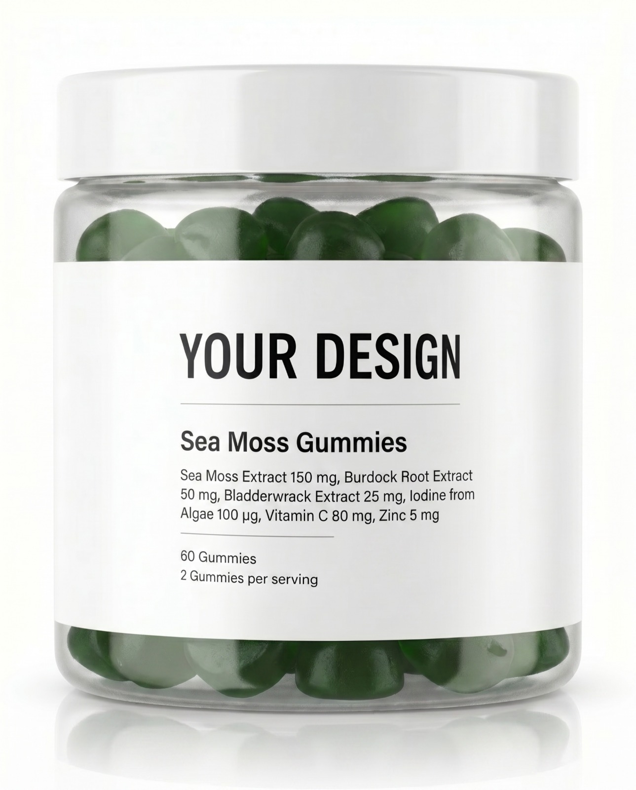 Sea Moss Gummies - View 2 - Private Label Vitamin Gummies by Nutrade