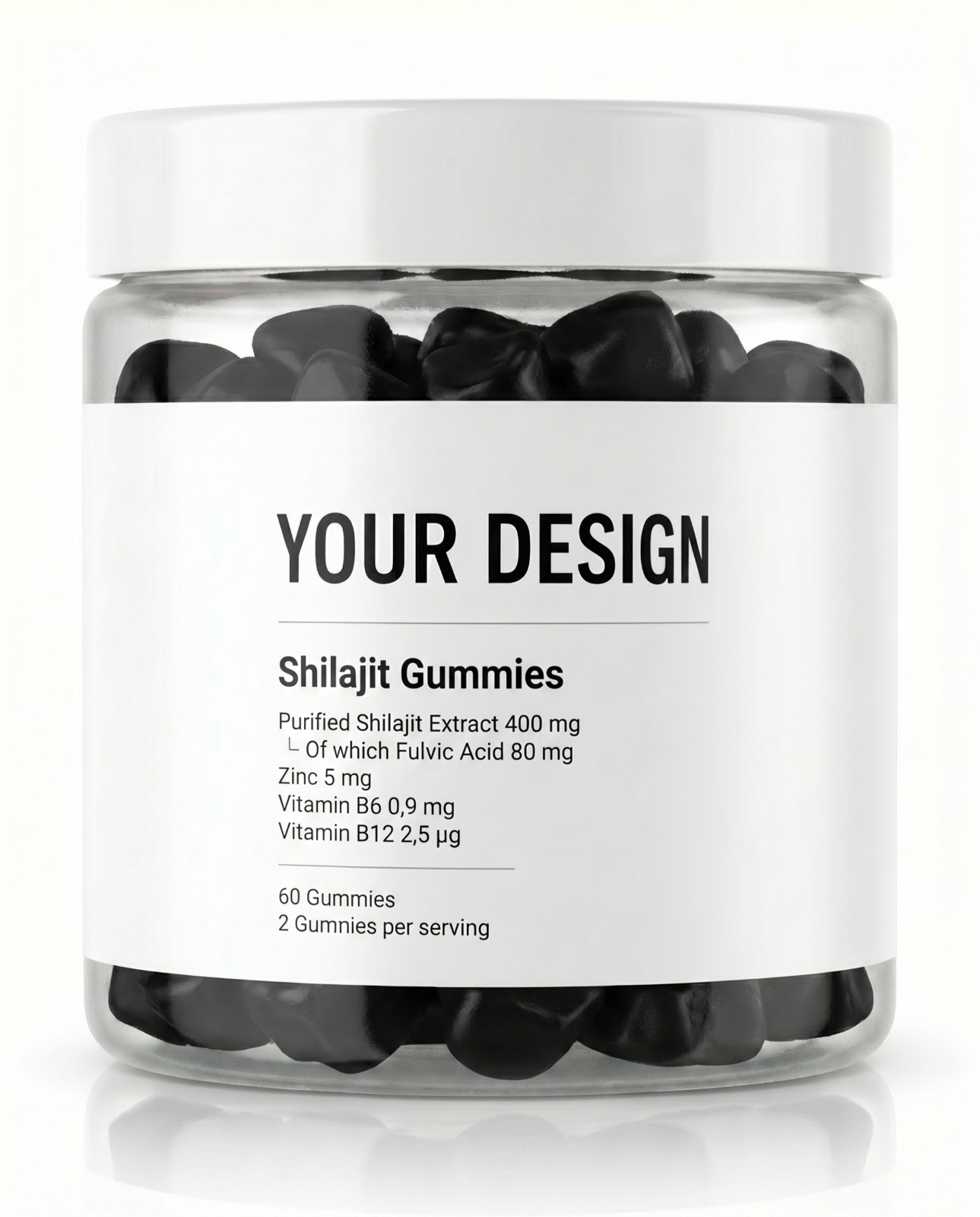 Shilajit Gummies - View 2 - Private Label Vitamin Gummies by Nutrade