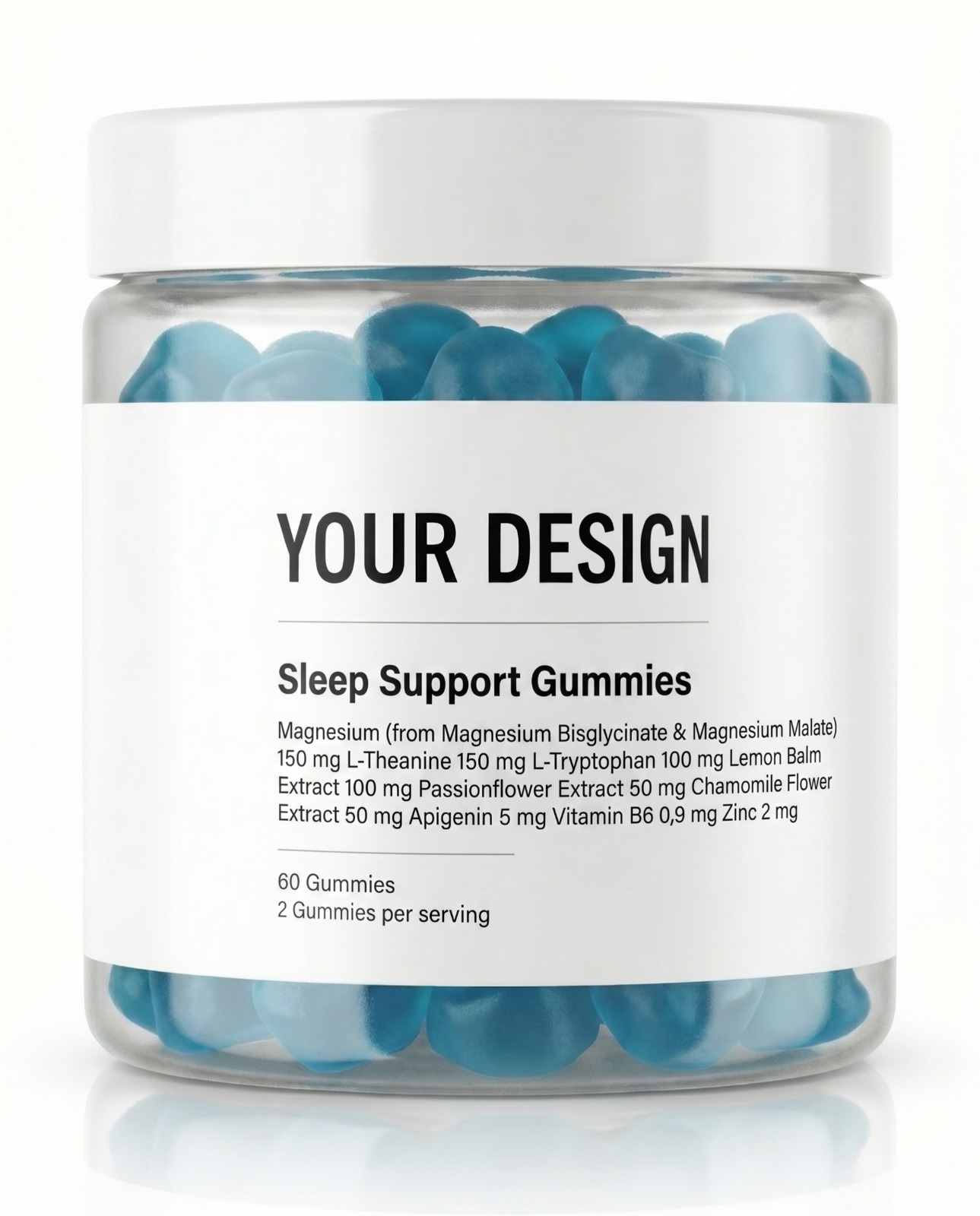 Sleep Support Gummies - Wide-Mouth Glass Jar