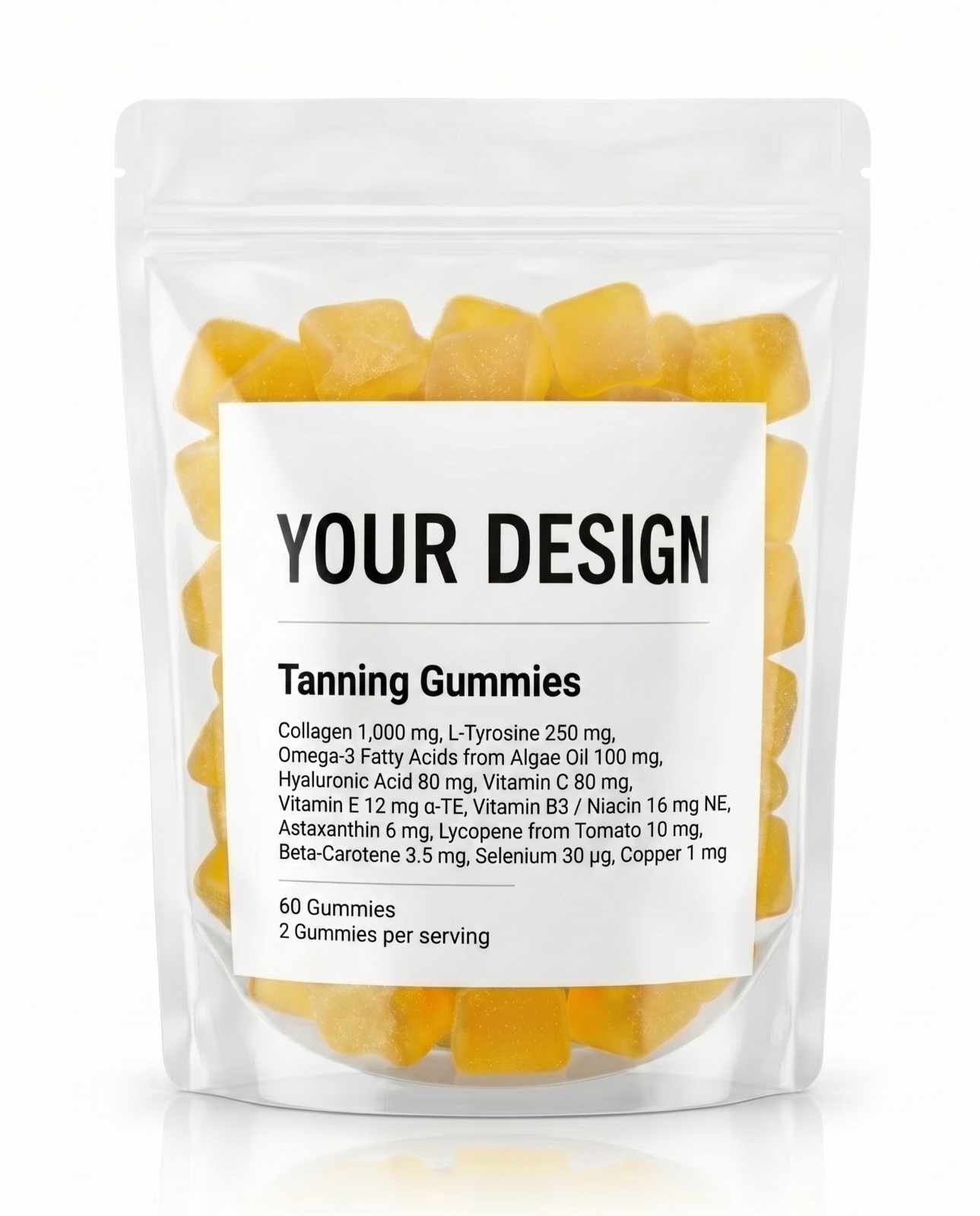 Tanning Gummies - Stand-up Pouch