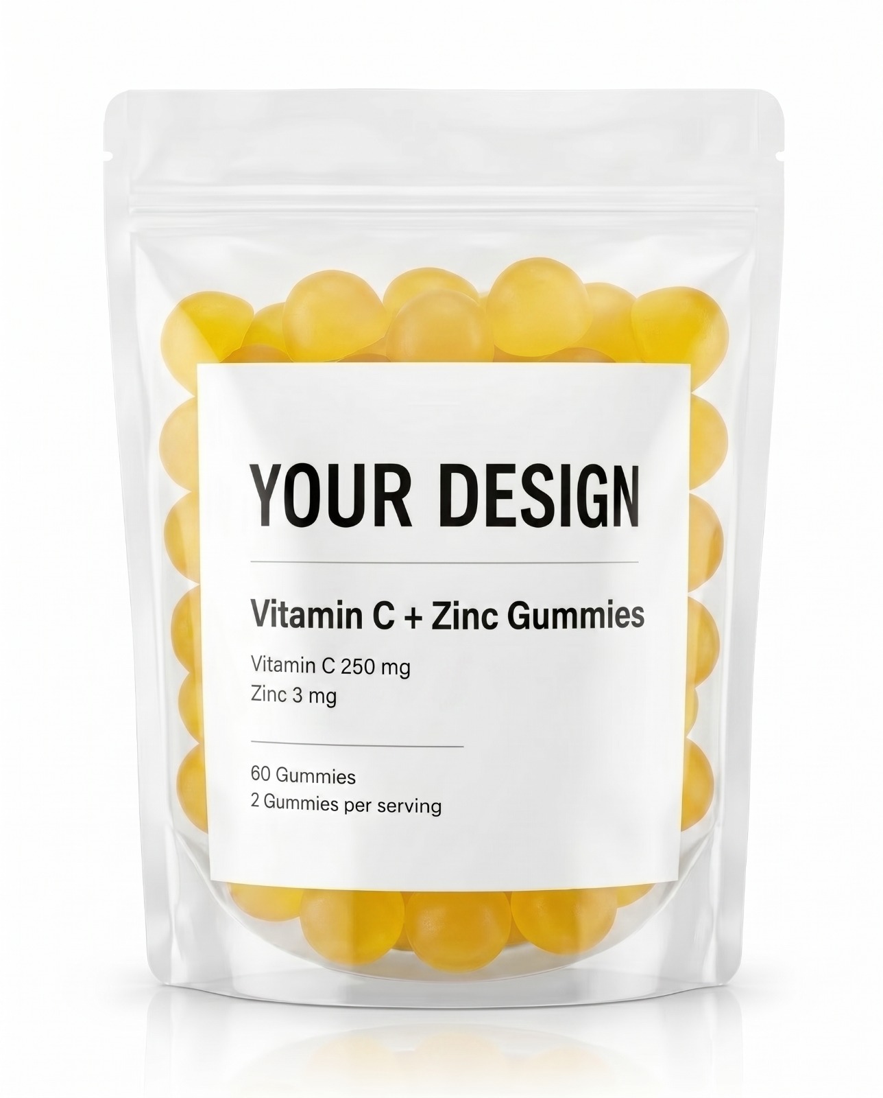 Vitamin C + Zinc Gummies - Stand-up Pouch