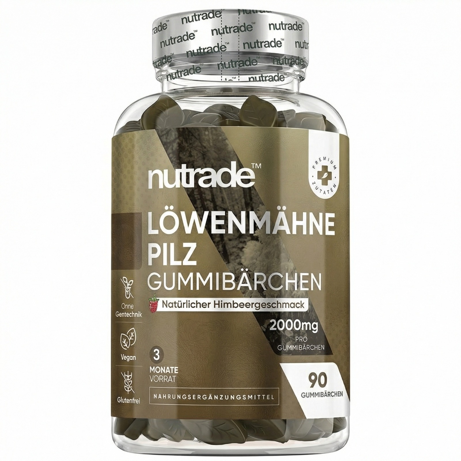 Lion's Mane Gummis - Private Label Vitamingummis von Nutrade